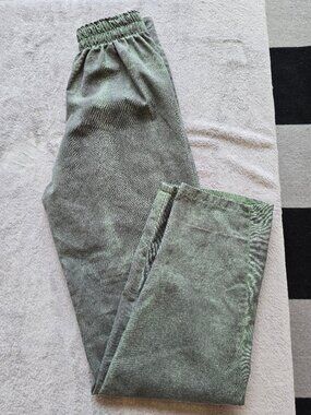 Rare Hammer/Harem 1980s style velcro waist wide leg cotton pants